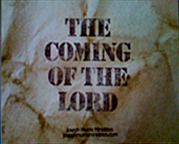 The Coming of the Lord