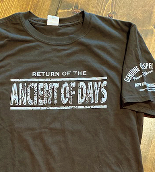 Ancient of Days T-shirt (BROWN) Front