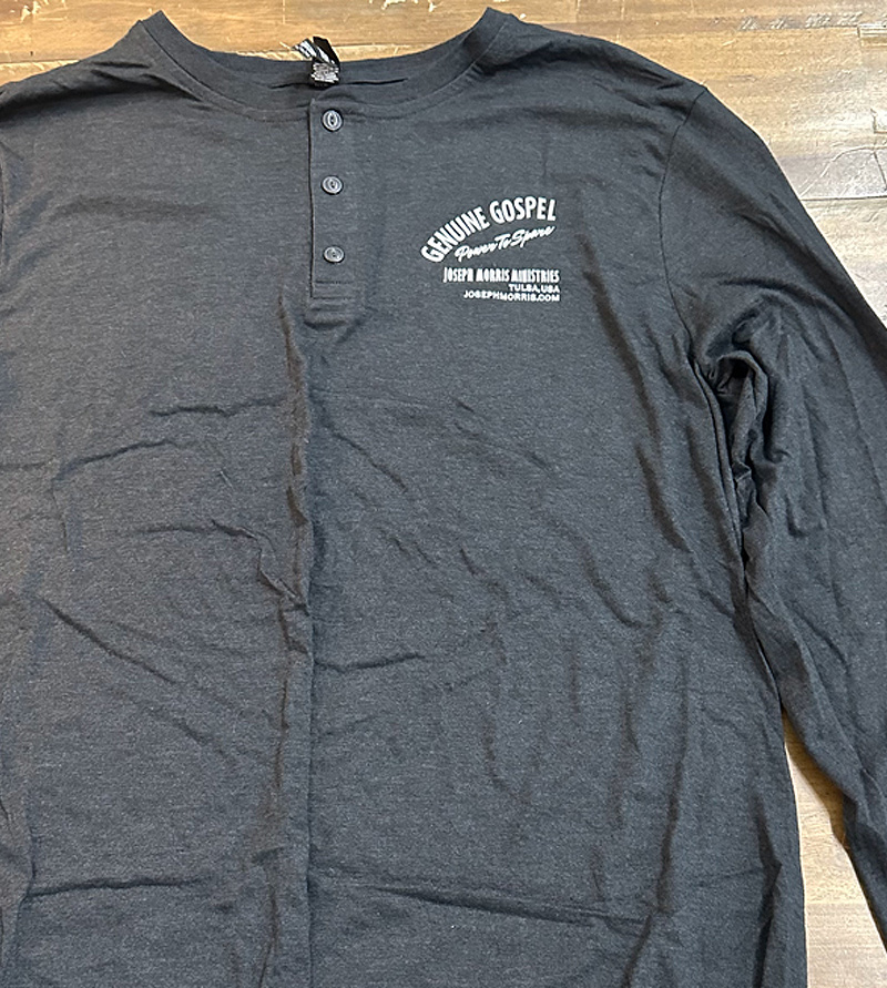 Henley Long Sleeve Large